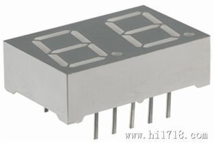 廠家生產(chǎn)家用電器顯示屏數(shù)碼管 數(shù)碼彩屏 兩位高亮led數(shù)碼管